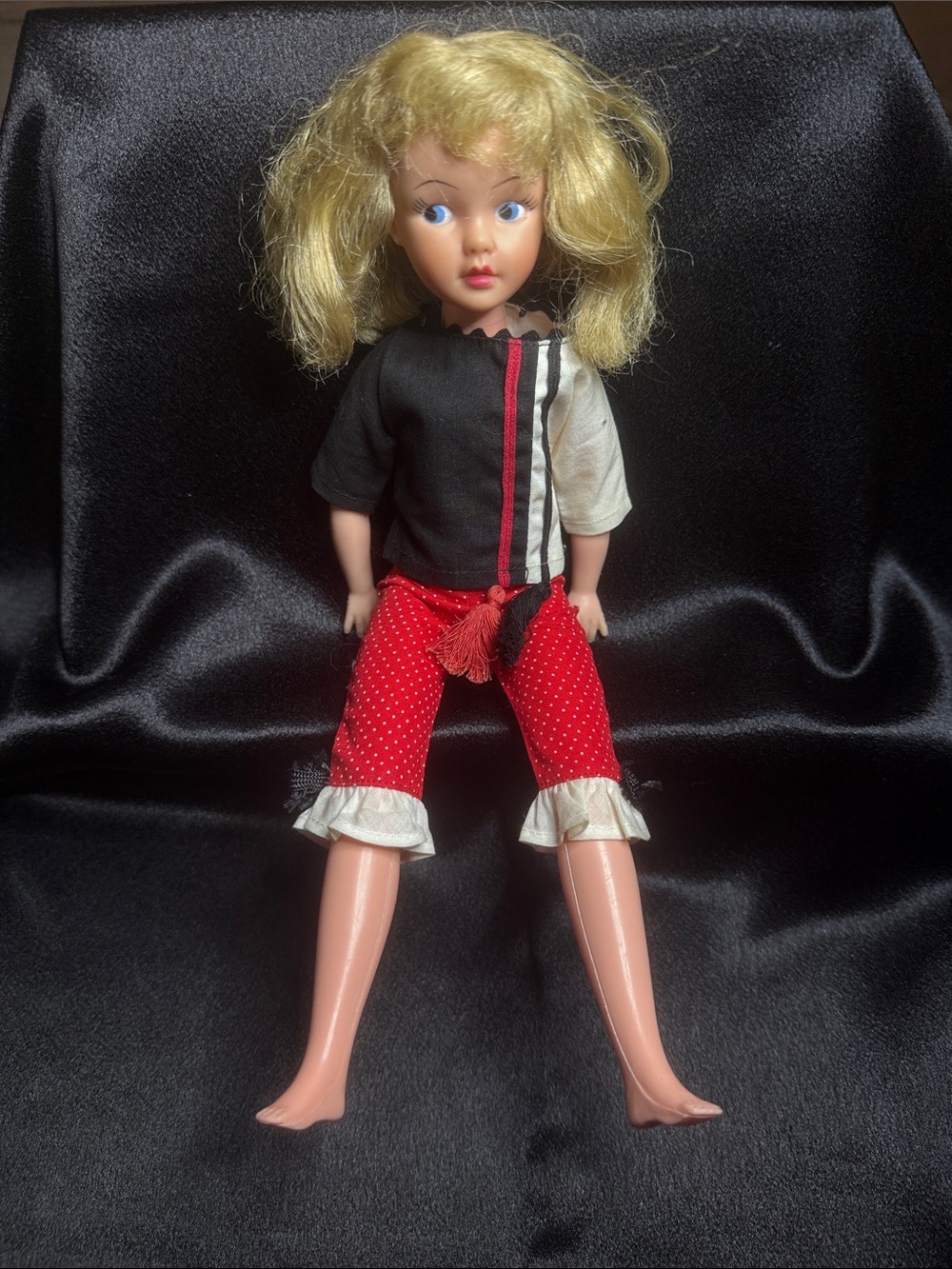 Vintage 1960 Unique Calico Lassie (Tammy Clone ) 12 Inch